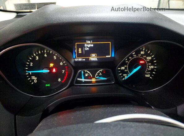 1FADP3E2XGL288150 2016 FORD FOCUS Blue ხელსაწყოთა პანელის ხედი