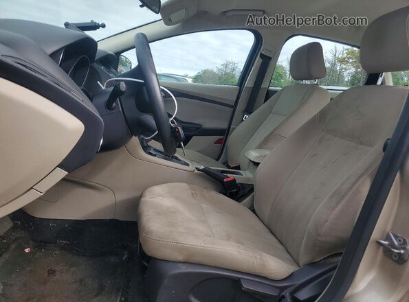 1FADP3F20HL337176 2017 FORD FOCUS Tan Սալոնի դիմացի տեսք