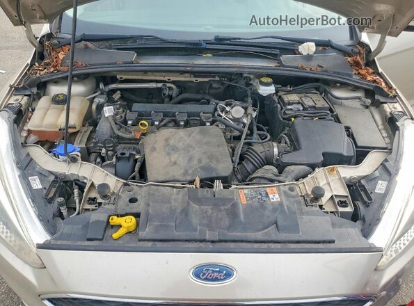 1FADP3F20HL337176 2017 FORD FOCUS Tan Սալոնի հետևի տեսք