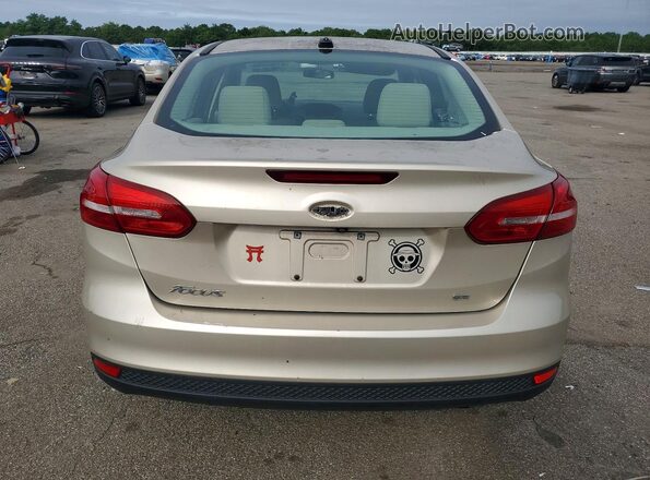 1FADP3F20HL337176 2017 FORD FOCUS Tan Հետևի տեսք