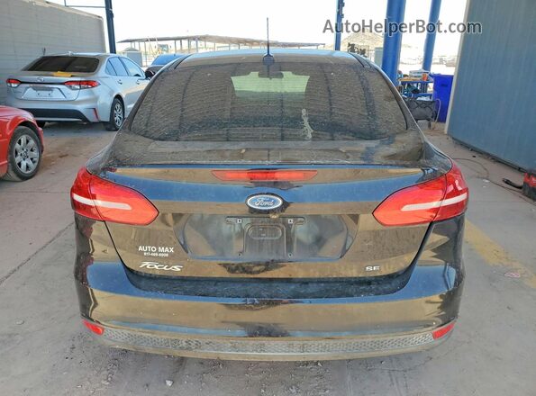 1FADP3F21HL253786 2017 FORD FOCUS Black Vista trasera