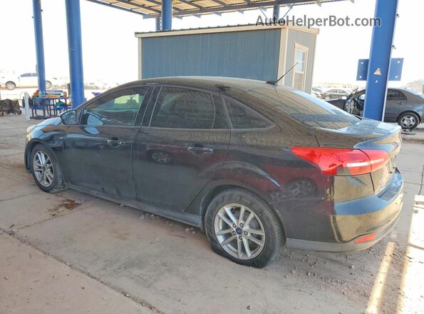 1FADP3F21HL253786 2017 FORD FOCUS Black Trasero izquierdo