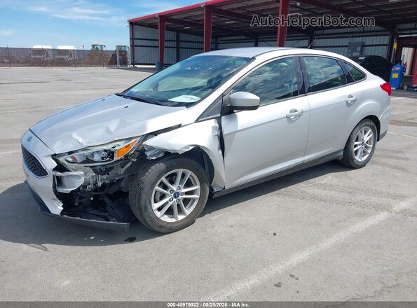 1FADP3F21JL328881 2018 FORD FOCUS Серебряный Передняя левая четверть