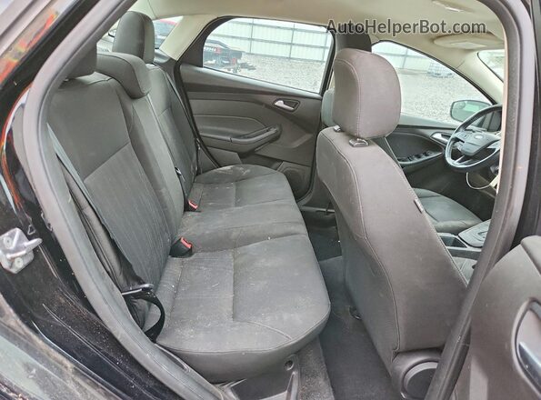 1FADP3F22GL220634 2016 FORD FOCUS Black Հետևի նստատեղերի տեսք
