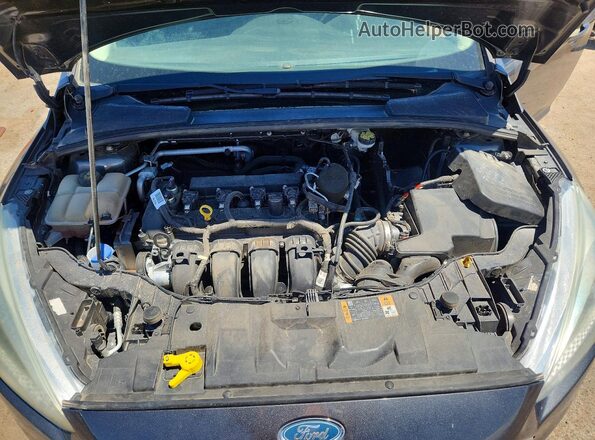 1FADP3F22GL245971 2016 FORD FOCUS Gray Widok wnętrza z tyłu