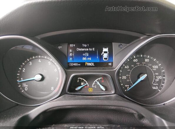 1FADP3F22HL304793 2017 FORD FOCUS Gray Հետևի նստատեղերի տեսք