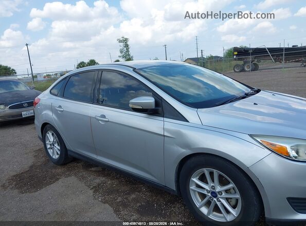 1FADP3F23GL360109 2016 FORD FOCUS Silver Front view