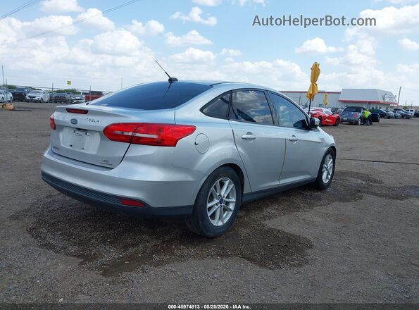 1FADP3F23GL360109 2016 FORD FOCUS Silver Rear right