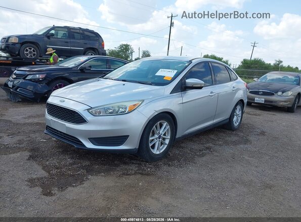 1FADP3F23GL360109 2016 FORD FOCUS Silver Front left