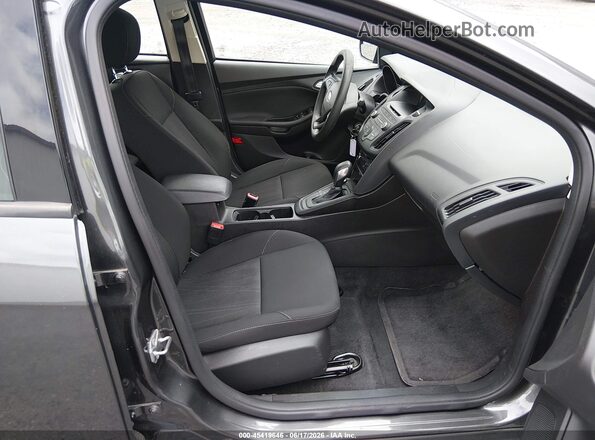 1FADP3F23HL292024 2017 FORD FOCUS Gray Front interior view