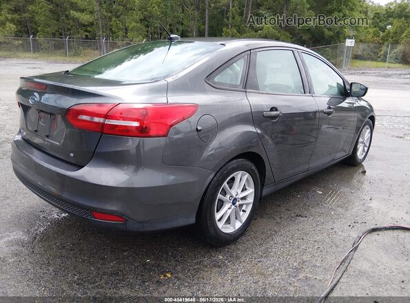 1FADP3F23HL292024 2017 FORD FOCUS Gray Rear right