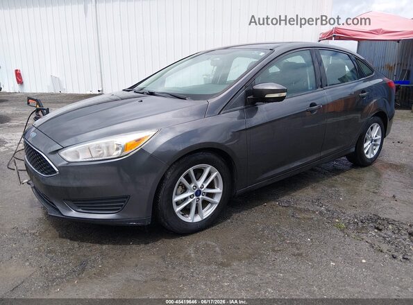 1FADP3F23HL292024 2017 FORD FOCUS Gray Front left