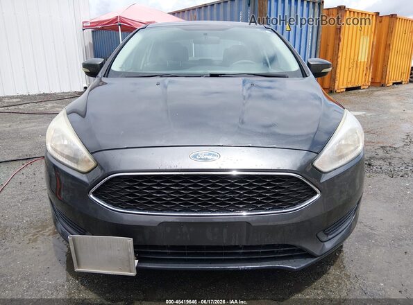 1FADP3F23HL292024 2017 FORD FOCUS Gray Instrument cluster view