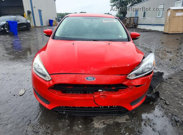 1FADP3F23HL338886 2017 FORD FOCUS Red Vista frontal
