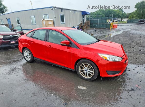 1FADP3F23HL338886 2017 FORD FOCUS Red Delantero derecho