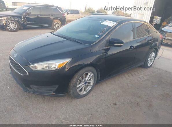 1FADP3F24GL343836 2016 FORD FOCUS Black Front left