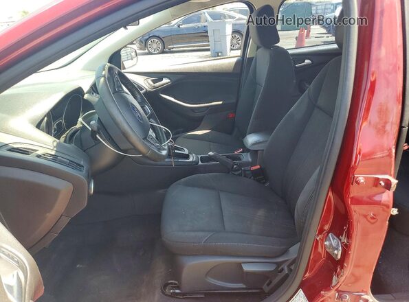 1FADP3F24GL376836 2016 FORD FOCUS Red წინა სალონის ხედი