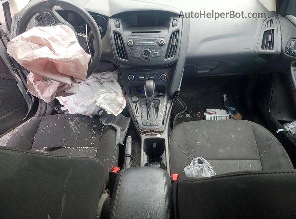 1FADP3F24HL201262 2017 FORD FOCUS Silver Առջևի վահանակի տեսք
