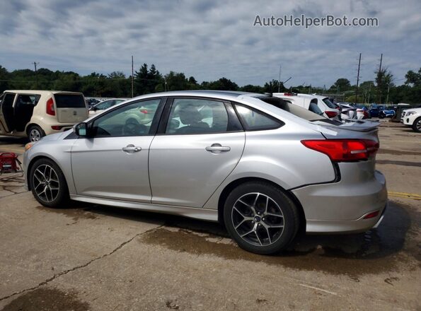 1FADP3F25GL244054 2016 FORD FOCUS Silver Rear left