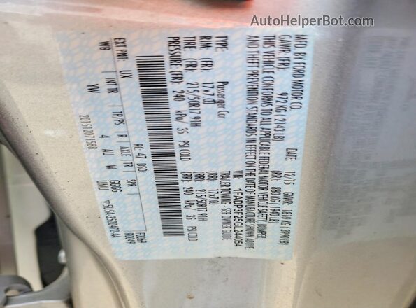 1FADP3F25GL244054 2016 FORD FOCUS Silver Engine compartment view