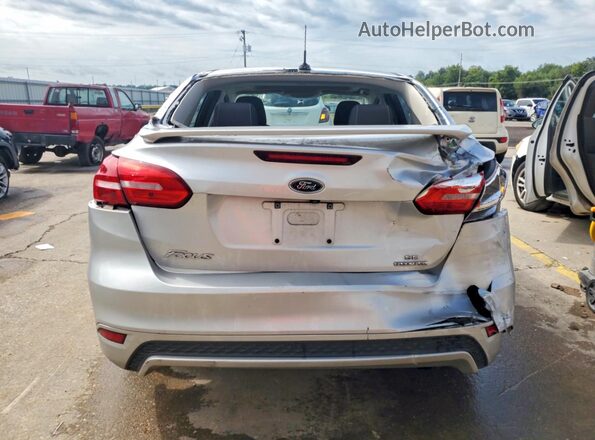 1FADP3F25GL244054 2016 FORD FOCUS Silver Rear view