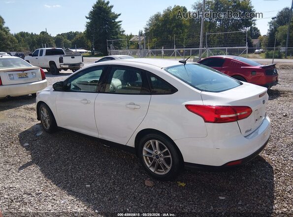 1FADP3F25HL300057 2017 FORD FOCUS Белый Задняя левая четверть