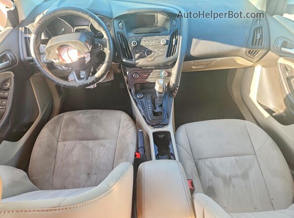 1FADP3F26GL214044 2016 FORD FOCUS White Vista del salpicadero