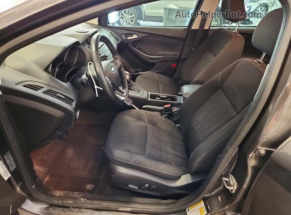 1FADP3F26GL315357 2016 FORD FOCUS Gray Widok wnętrza z przodu