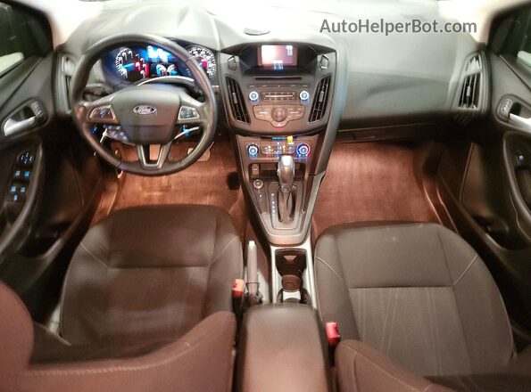 1FADP3F26GL315357 2016 FORD FOCUS Gray Widok deski rozdzielczej