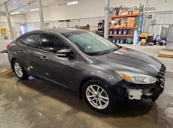 1FADP3F26GL315357 2016 FORD FOCUS Gray Przód prawy