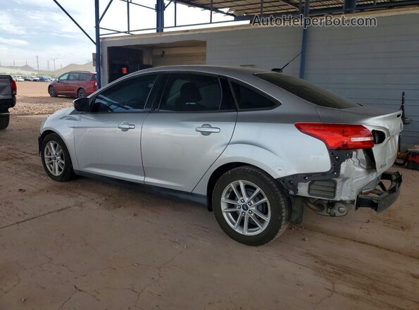 1FADP3F27GL254407 2016 FORD FOCUS Silver Trasero izquierdo
