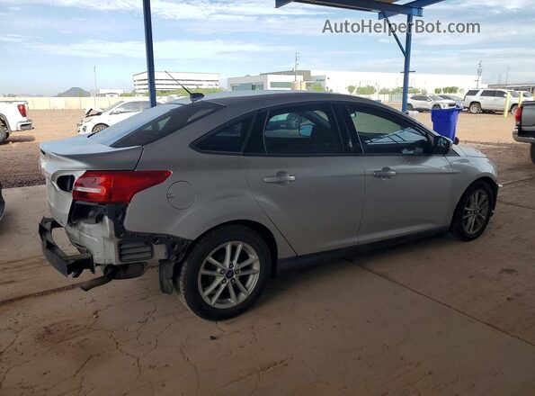 1FADP3F27GL254407 2016 FORD FOCUS Silver Trasero derecho