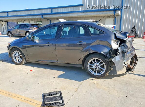 1FADP3F27GL280635 2016 FORD FOCUS Gray Rear left