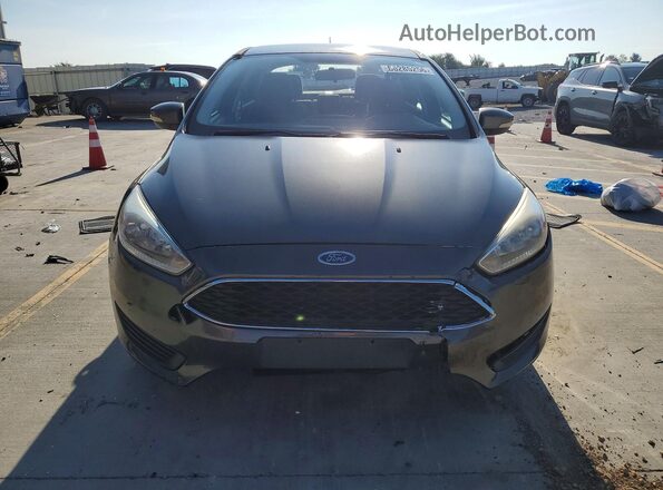 1FADP3F27GL280635 2016 FORD FOCUS Gray Front view