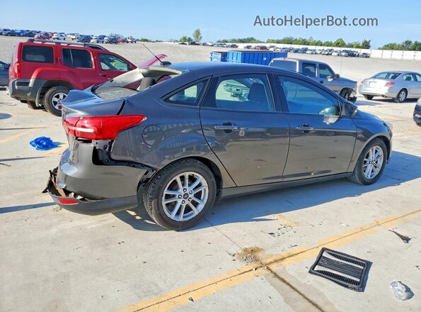 1FADP3F27GL280635 2016 FORD FOCUS Gray Rear right