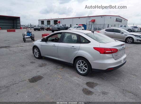 1FADP3F27HL225989 2017 FORD FOCUS Silver Tył lewy