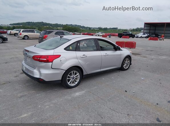 1FADP3F27HL225989 2017 FORD FOCUS Silver Tył prawy