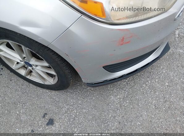 1FADP3F27HL225989 2017 FORD FOCUS Silver Widok zestawu wskaźników