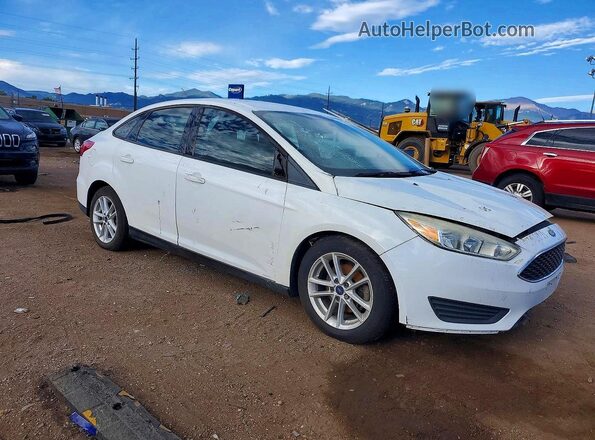 1FADP3F27HL257650 2017 FORD FOCUS White Delantero derecho