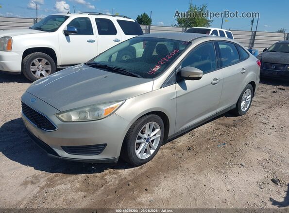 1FADP3F28GL320303 2016 FORD FOCUS Champagne Vista tres cuartos delantera izquierda