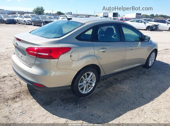 1FADP3F28GL320303 2016 FORD FOCUS Champagne Trasero derecho