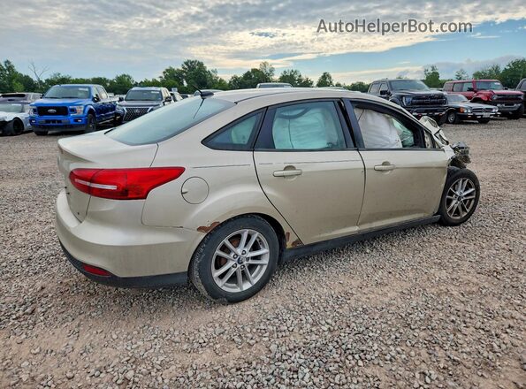1FADP3F28HL264087 2017 FORD FOCUS Tan Tył prawy