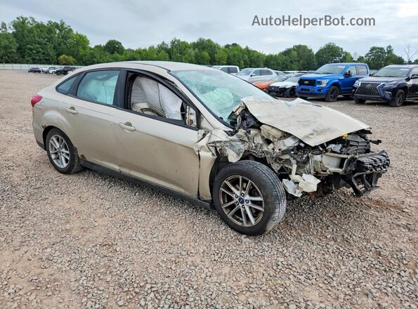 1FADP3F28HL264087 2017 FORD FOCUS Tan Przód prawy