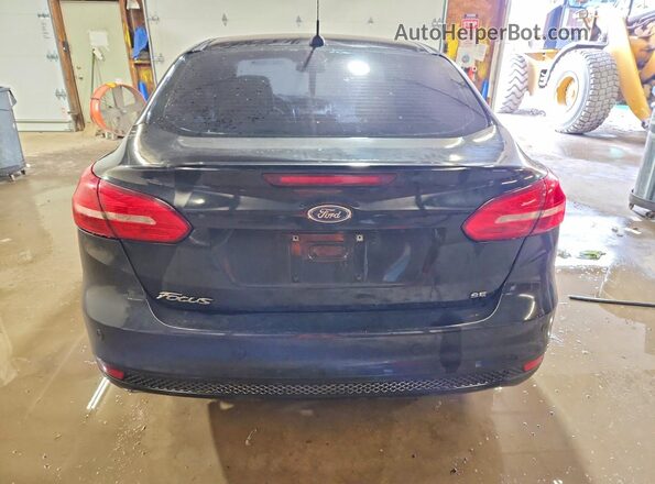 1FADP3F29GL313246 2016 FORD FOCUS Black Widok z tyłu
