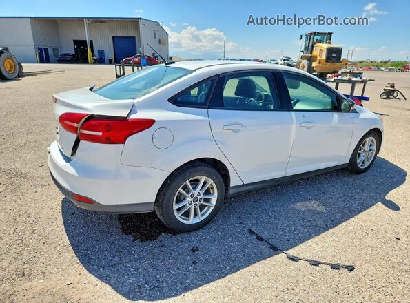 1FADP3F29HL207011 2017 FORD FOCUS White Rear right