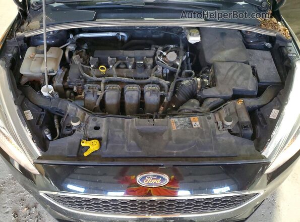 1FADP3F29JL211341 2018 FORD FOCUS Black Սալոնի հետևի տեսք