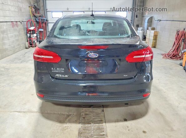 1FADP3F29JL211341 2018 FORD FOCUS Black Հետևի տեսք
