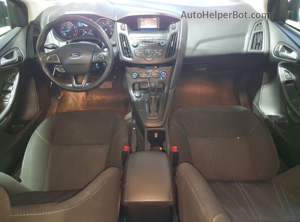 1FADP3F29JL211341 2018 FORD FOCUS Black Առջևի վահանակի տեսք