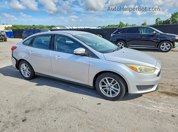 1FADP3F2XGL341038 2016 FORD FOCUS Серебряный Передняя правая четверть