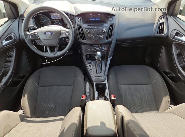 1FADP3F2XGL341038 2016 FORD FOCUS Серебряный Вид панели приборов
